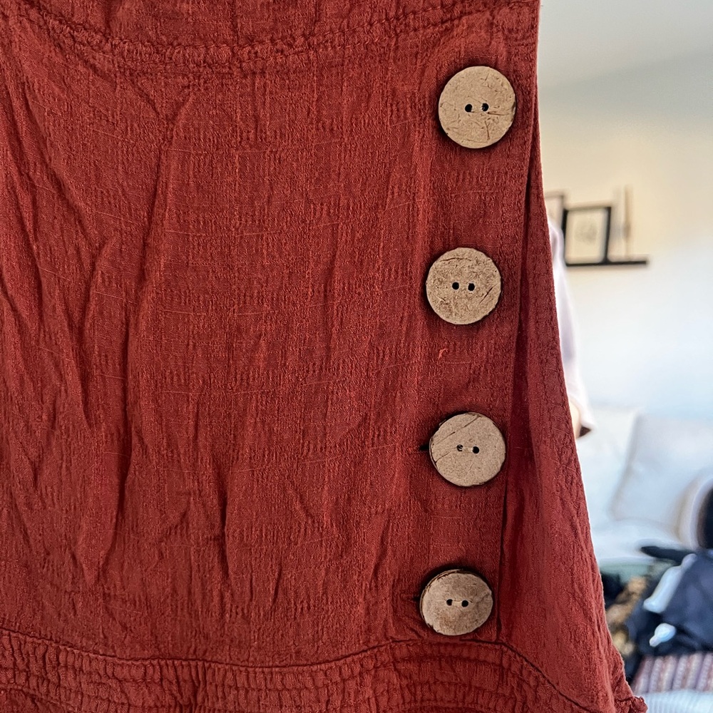 Universal Thread Terracotta Overalls - image 2